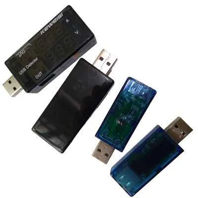 [2426] MEDIDOR LECTOR USB VOLTAJE AMP W MAH KEWEISI