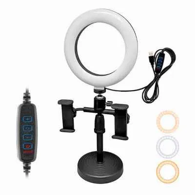 [2476] ARO LUZ DE MESA 3 TONOS DOBLE K316