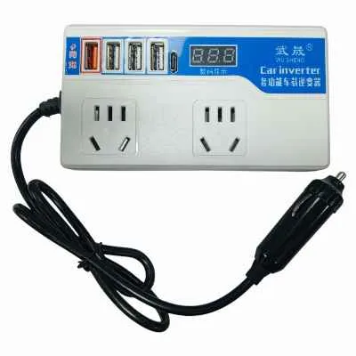 [2479] INVERSOR ELECTRICO AUTO 12V 24V A 110V 2000W 4 USB