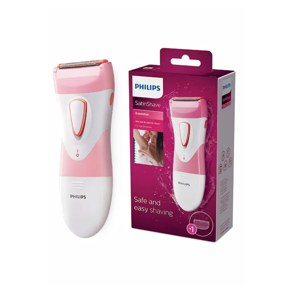 AFEITADORA ELÉCTRICA PHILIPS SATINSHAVE PARA MUJER HP6306