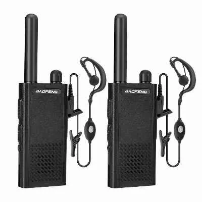 [2858] RADIO BAOFENG T26 PLANO CON AUDIFONOS X2 UNIDADES