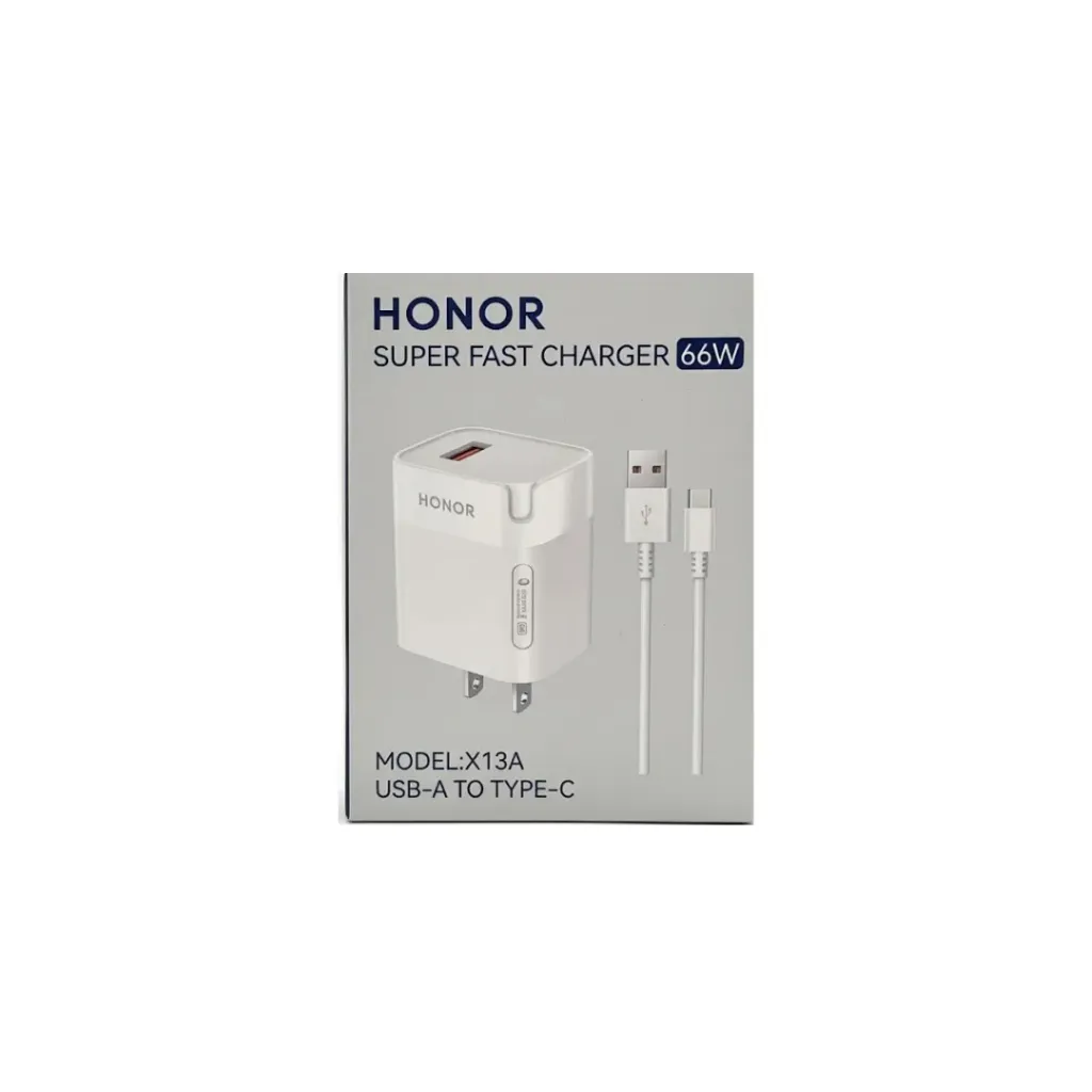 CARGADOR HONOR TIPO C 66W X13A