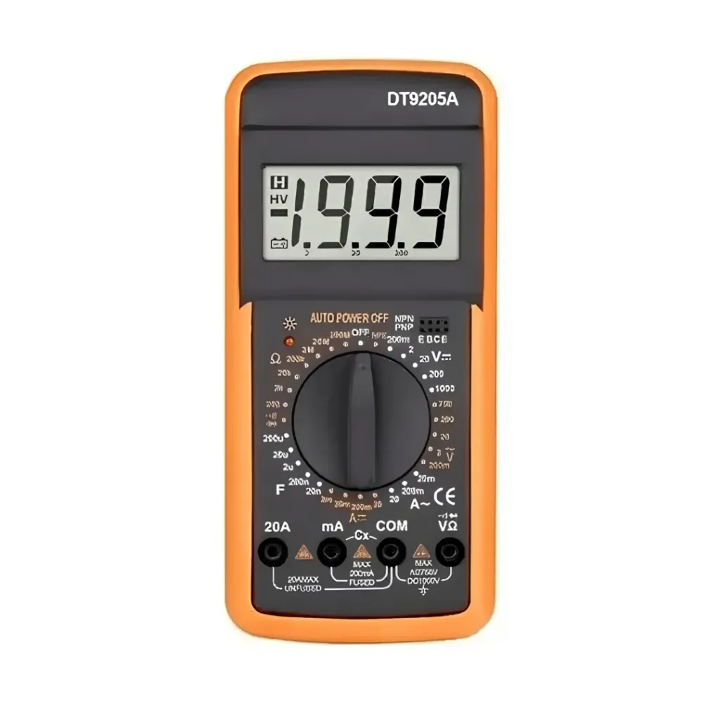 [3398] TESTER DIGITAL DT9205A HWIN