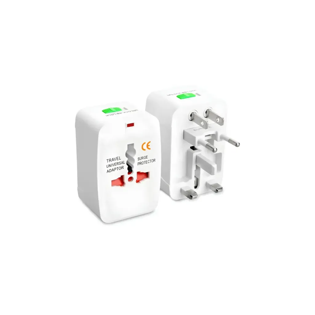 ADAPTADOR DE ENCHUFE EUROPEO 110V A 220V