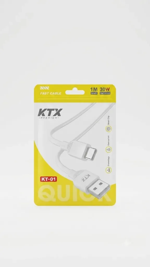 CABLE TIPO C KTX BOLSITA KT01