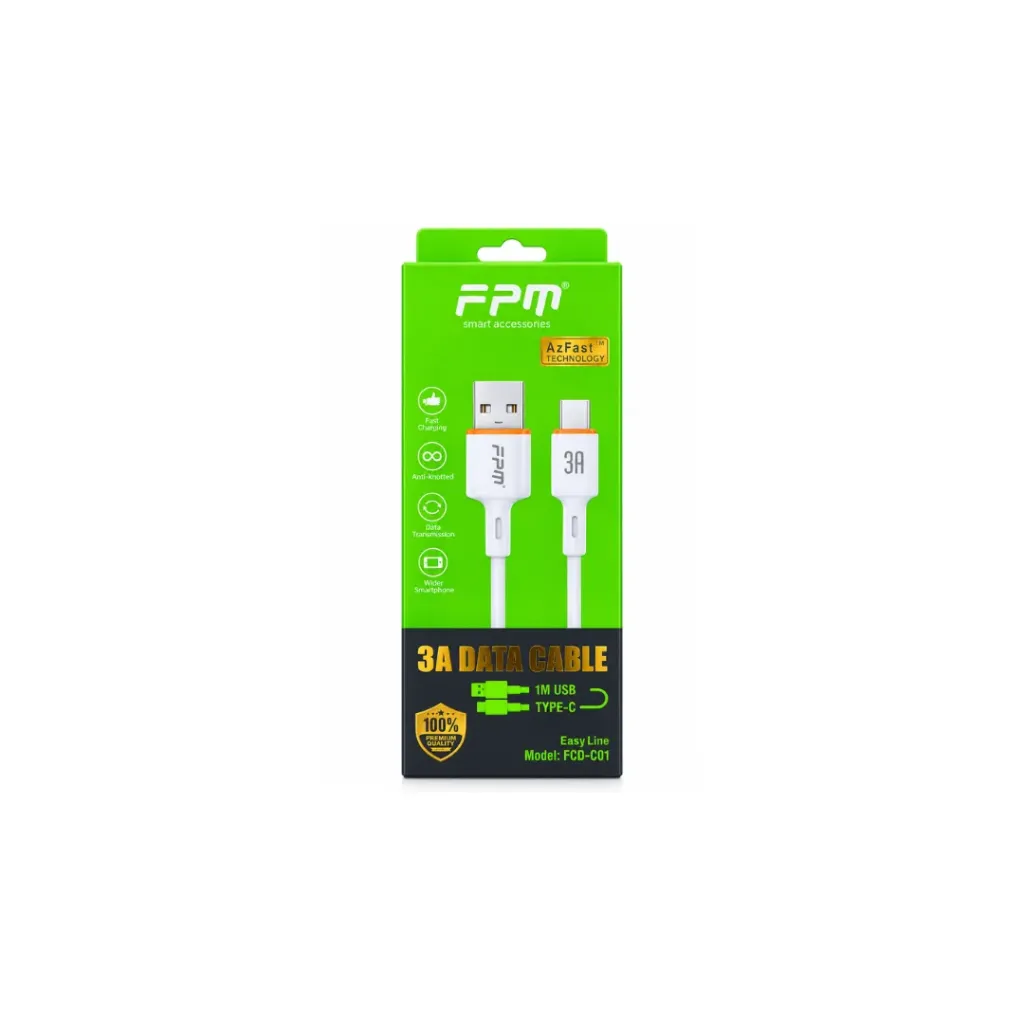 CABLE USB A TIPO C FPM 3A