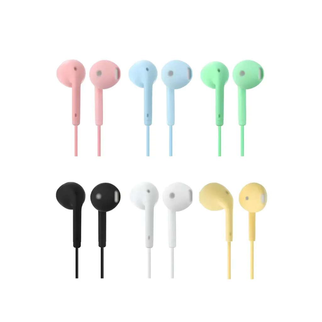AUDIFONO MANOS LIBRES DE COLORES MACARON 3.5MM