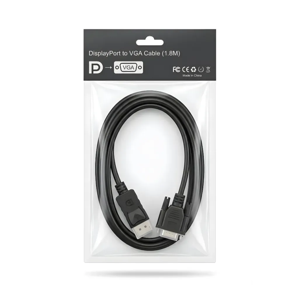 [3519] CABLE DISPLAYPORT A VGA 1.8 MTS