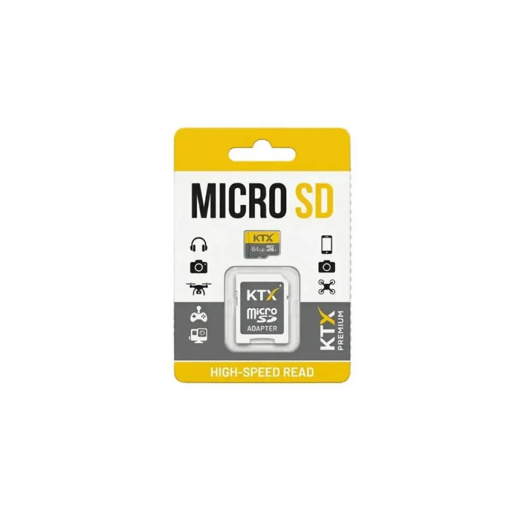 MEMORIA MICRO SD KTX 64GB