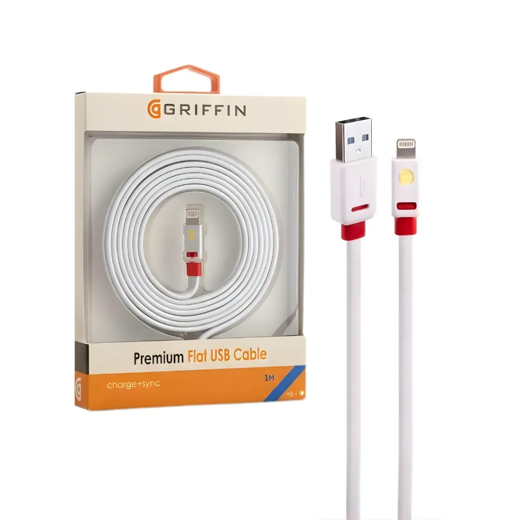 [3630] CABLE IPHONE USB A LIGHTNING GRIFFIN 3 METROS