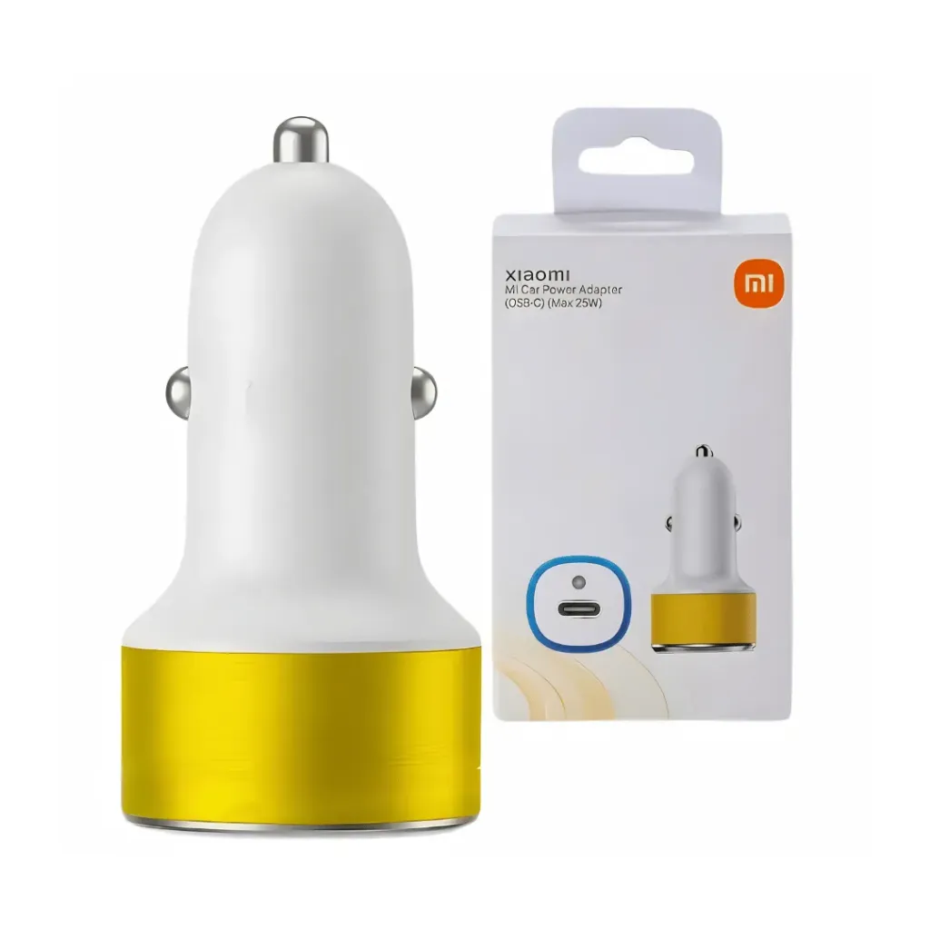 CARGADOR DE CARRO XIAOMI PLUGIN 25W TIPO C USB-C