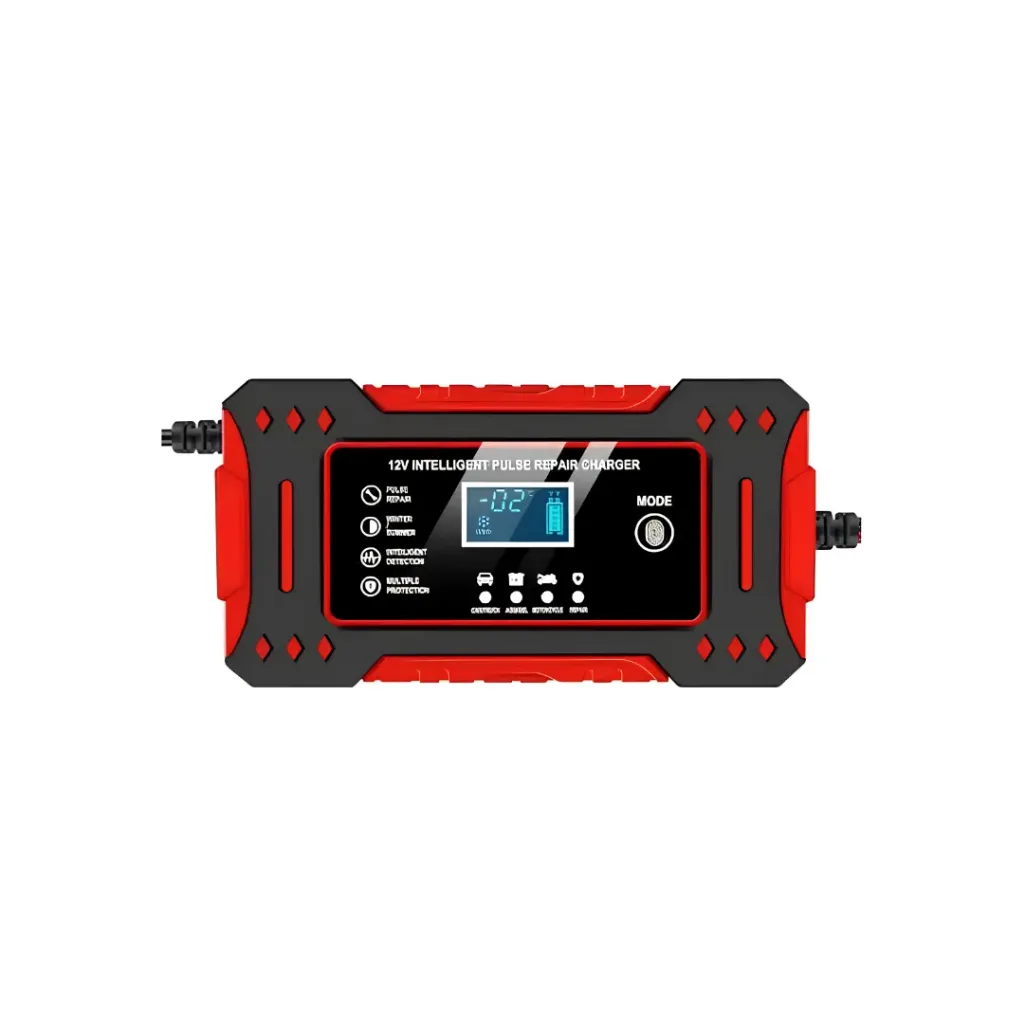 CARGADOR DE BATERIA PARA CARRO Y MOTO 12V 6A INTELLIGENT