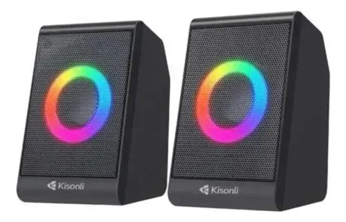 [3638] CORNETAS PARA PC RGB KISONLI X12