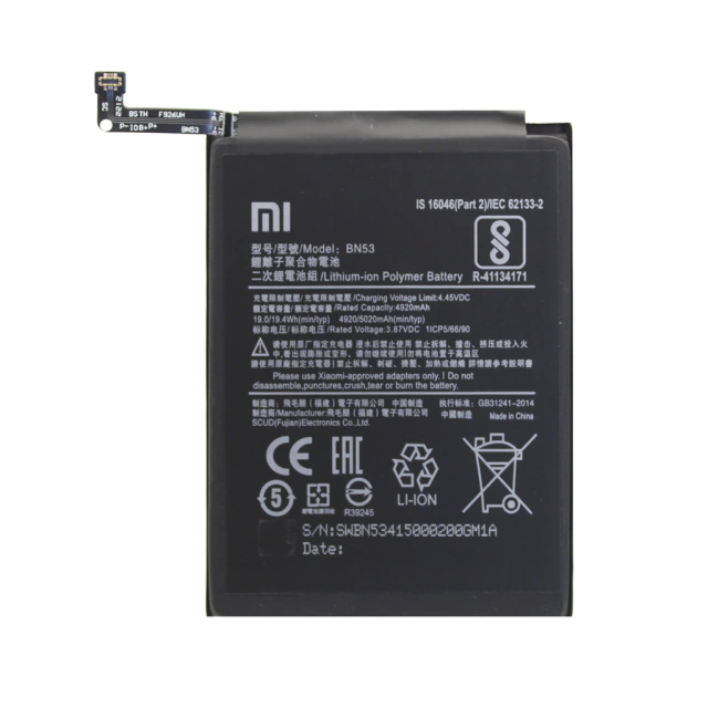 [3728] BATERIA XIAOMI NOTE 9 PRO BN53