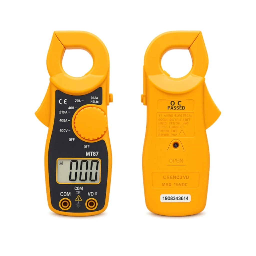 PINZA AMPERIMÉTRICA DIGITAL MT87