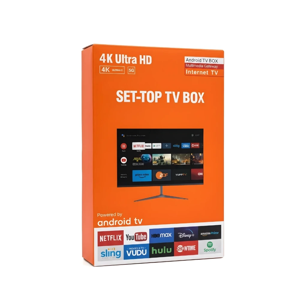 [3817] TV BOX SET TOP 2GB 32GB 4K ULTRA HD NARANJA