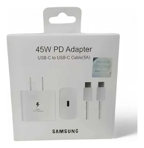 CARGADOR SAMSUNG TIPO C 45W 5A