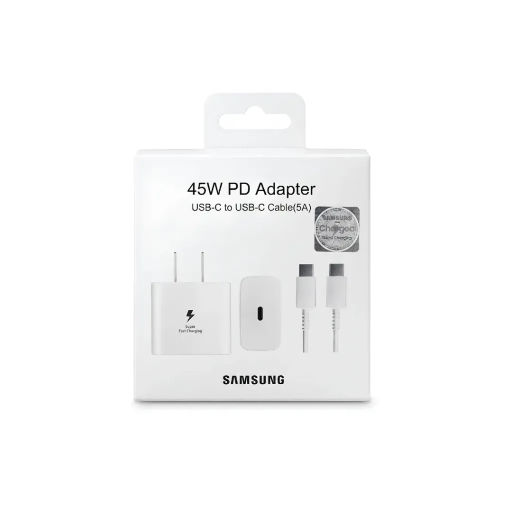 [3871] CARGADOR SAMSUNG TIPO C A C 45W 5A