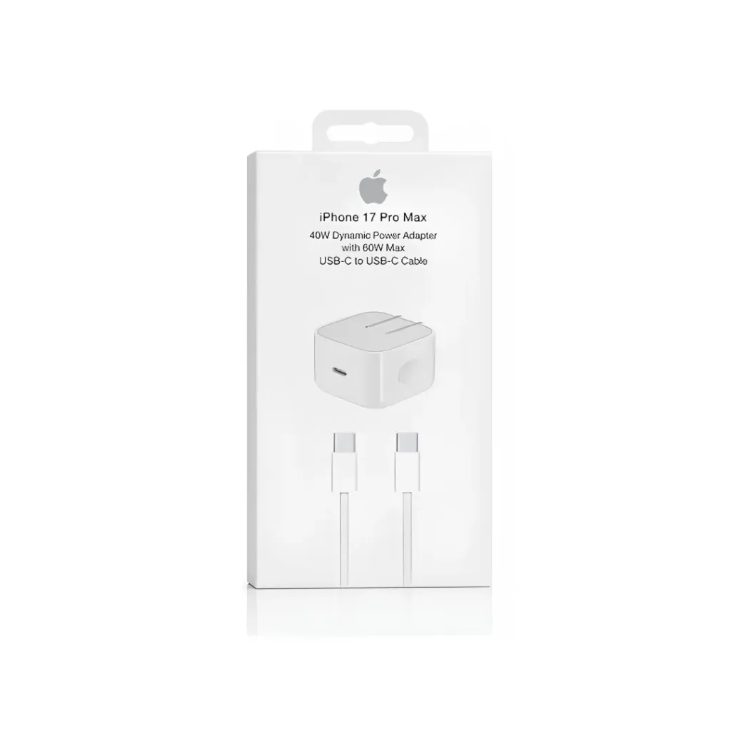 CARGADOR IPHONE 17 PRO 40W TIPO C