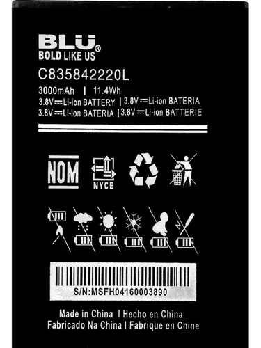 BATERIA BLU C5 PLUS C130Q C835842220L- OFERTA