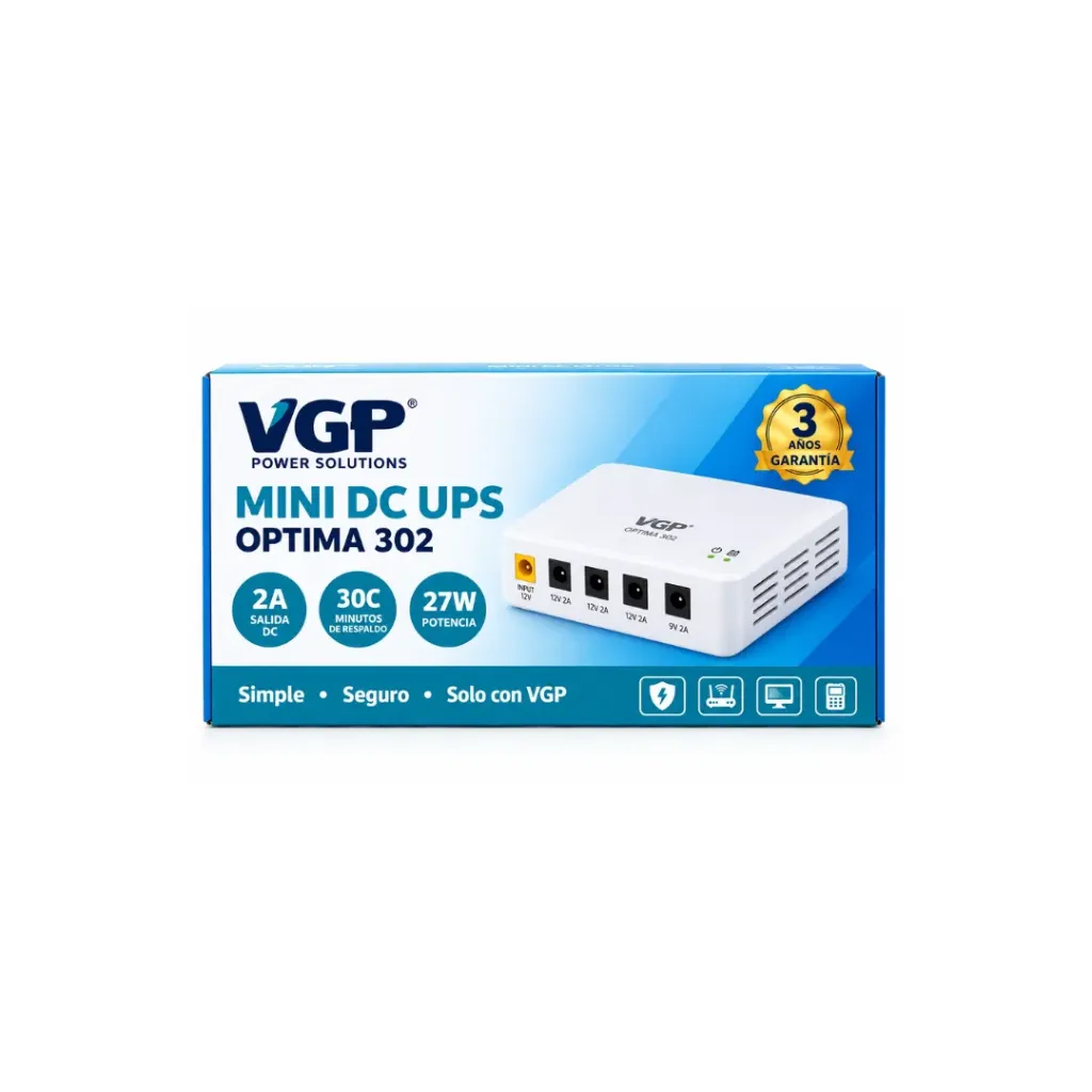 [4142] MINI UPS 13500 MAH 5V 9V 12V USB 27W SOLO DETAL